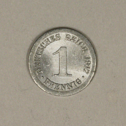 Germany 1917 E Pfennig 