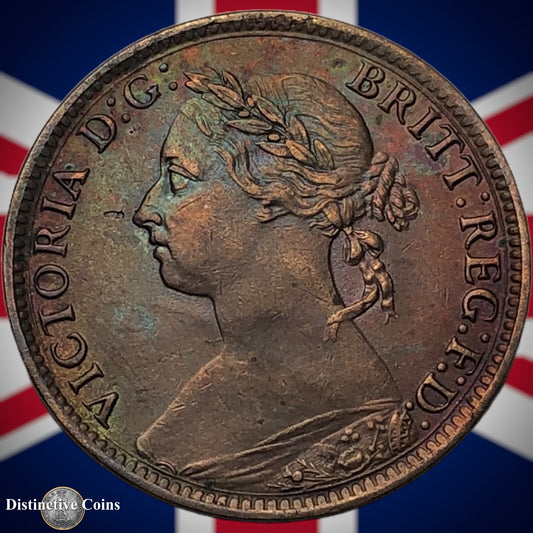 Great Britain 1885 Farthing 1/4d GB4163