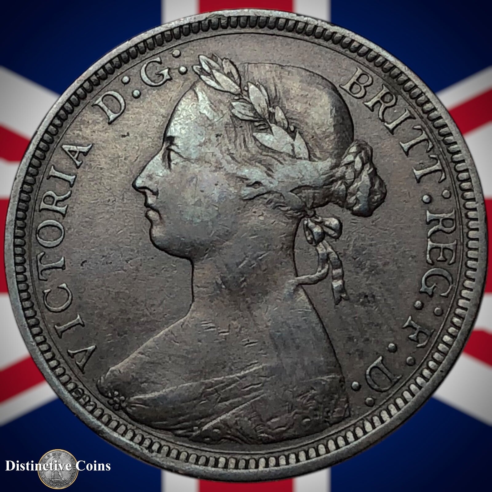 Great Britain 1887 Half Penny 1/2d GB5608