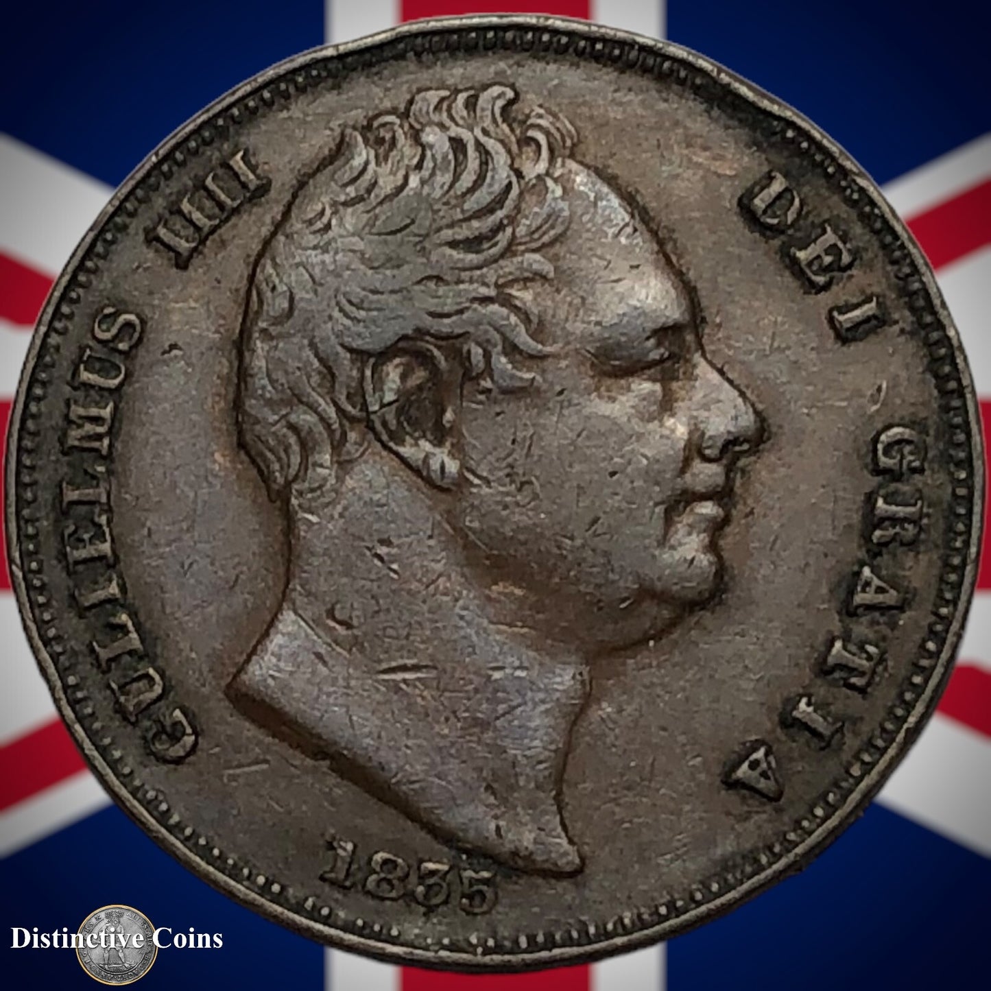 Great Britain 1835 Farthing 1/4d GB3375