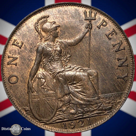 Great Britain 1921 Penny 1d GB6991