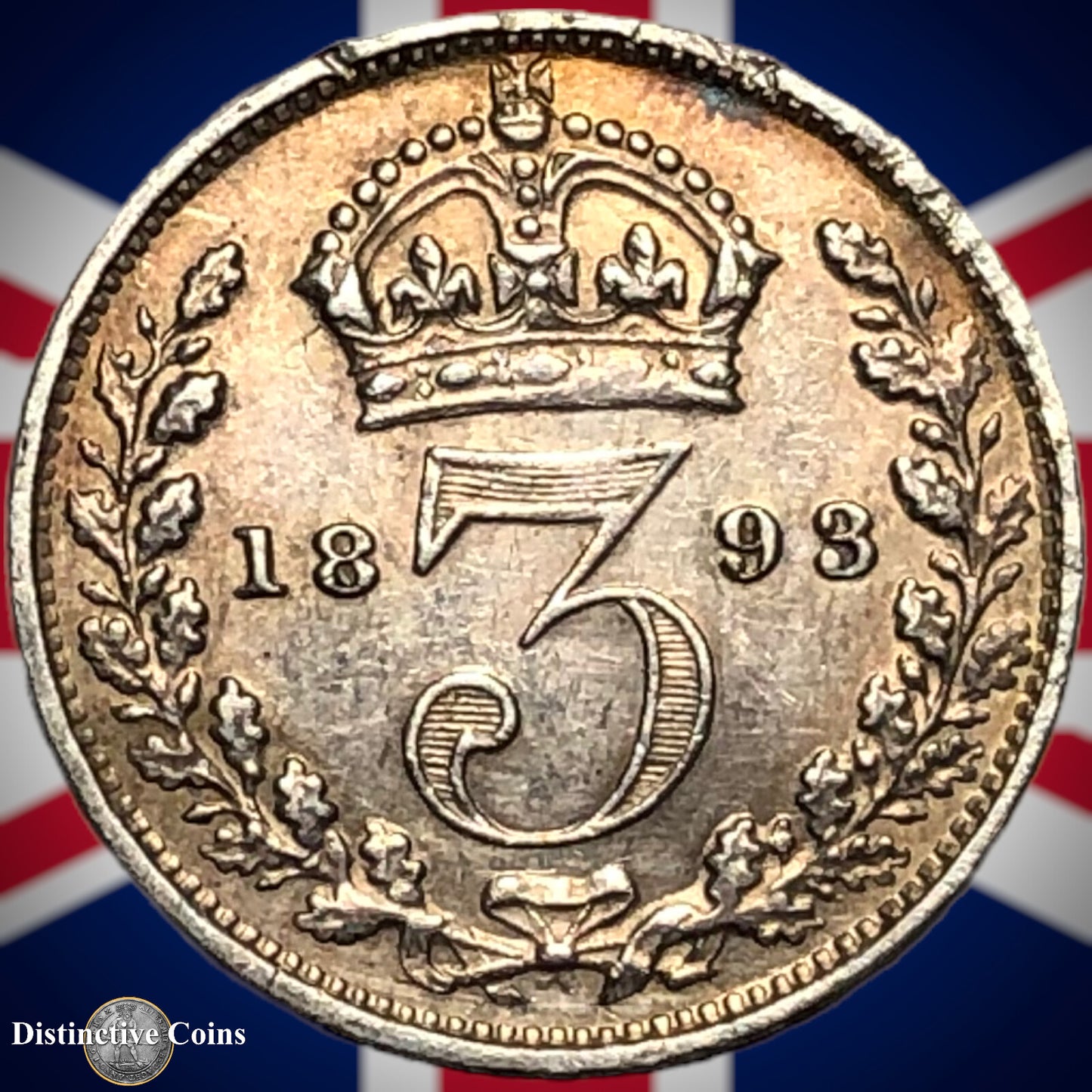 Great Britain 1893 Three Pence GB2011