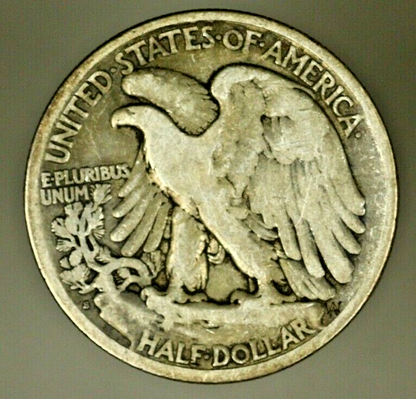 Walking Liberty Half Dollar 1921-S  Fine  T11