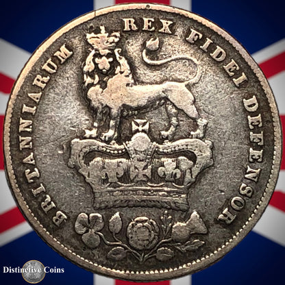 Great Britain 1826 British One Shilling GB0082