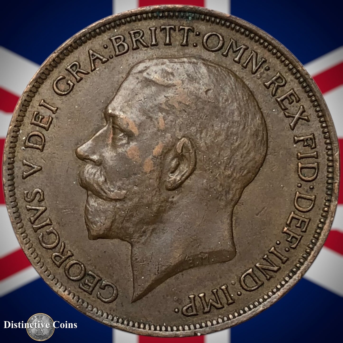 Great Britain 1918 Penny 1d GB6864