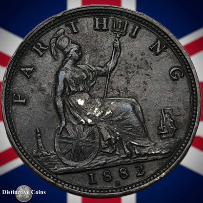 Great Britain 1882 H Farthing 1/4d GB4043