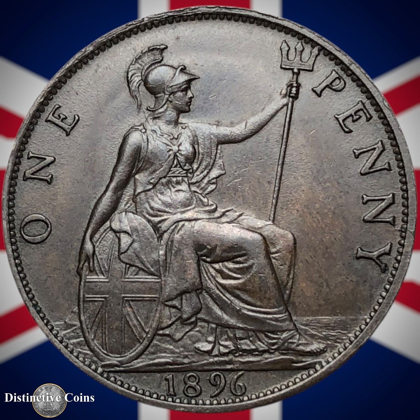 Great Britain 1896 Penny 1d GB6583