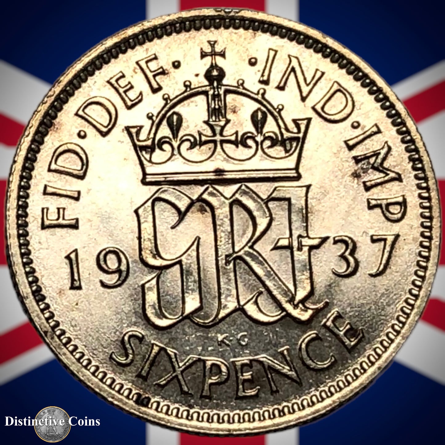 Great Britain 1937 Six Pence GB1714