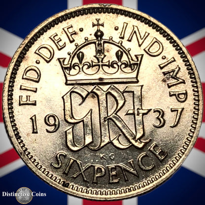 Great Britain 1937 Six Pence GB1714