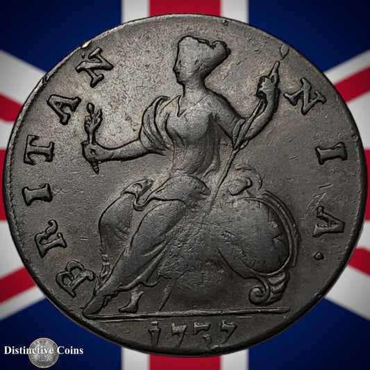 Great Britain 1737 Half Penny 1/2d GB5069