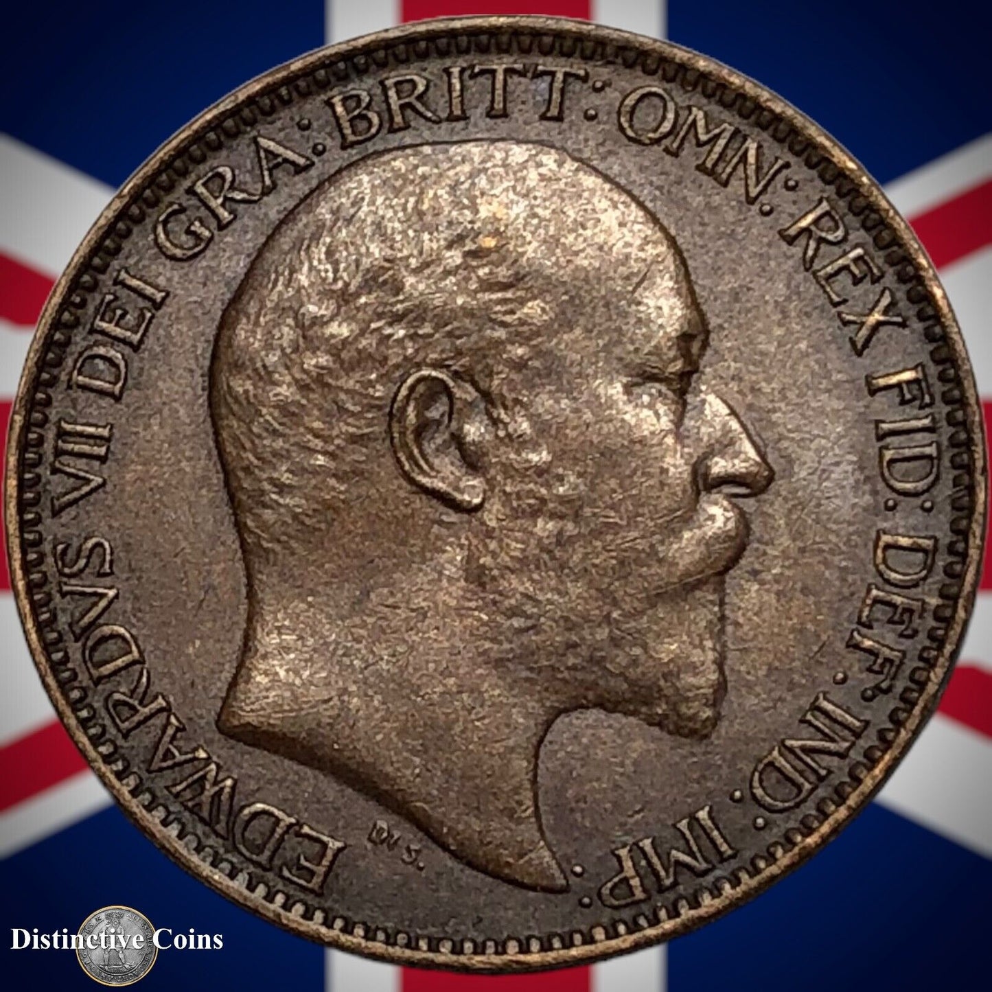 Great Britain 1907 Farthing 1/4d GB4607