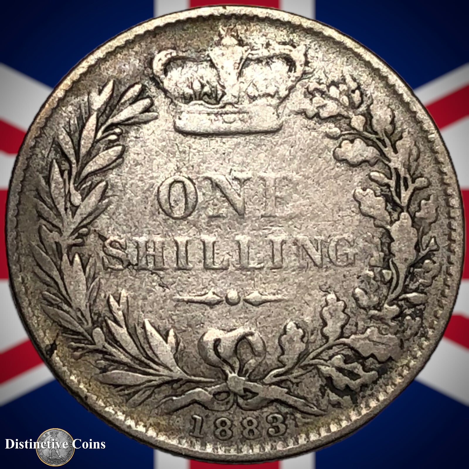 Great Britain 1883 British One Shilling GB0422