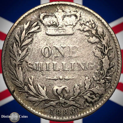 Great Britain 1883 British One Shilling GB0422