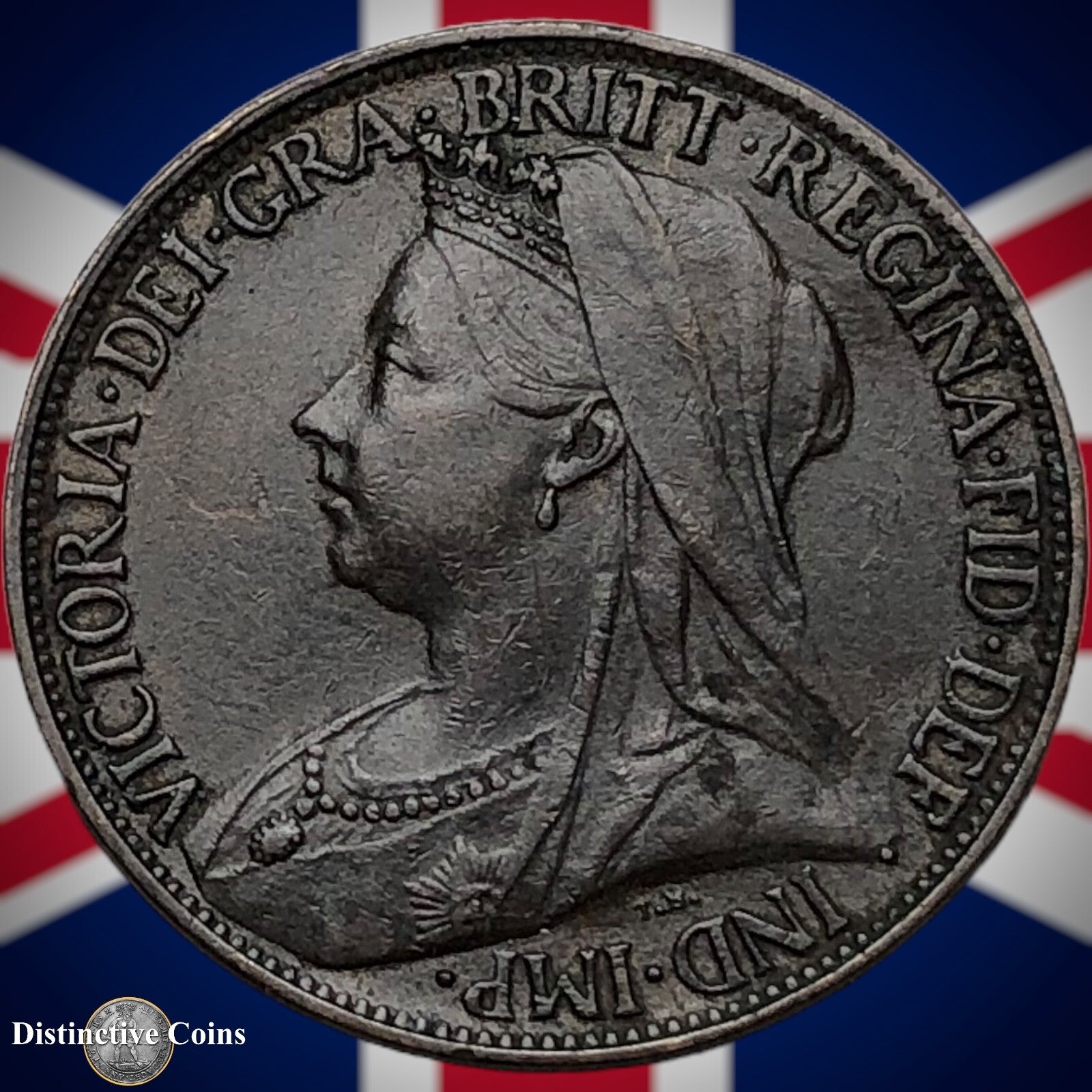 Great Britain 1898 Farthing 1/4d GB4456