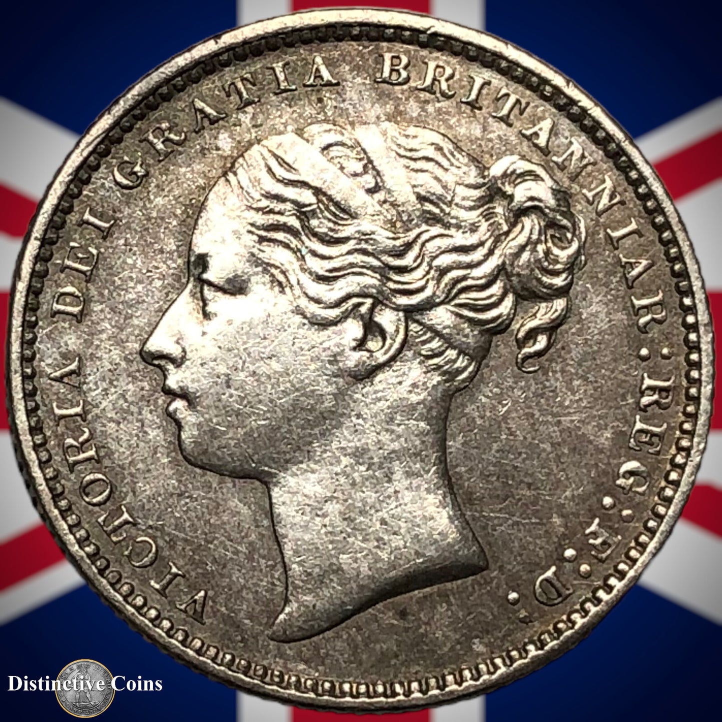 Great Britain 1882 British One Shilling GB0411