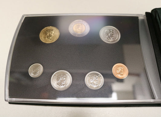 Canada 2004 Specimen Set Goose Loon Dollar 7 Coin Set w/ Box and COA  B405