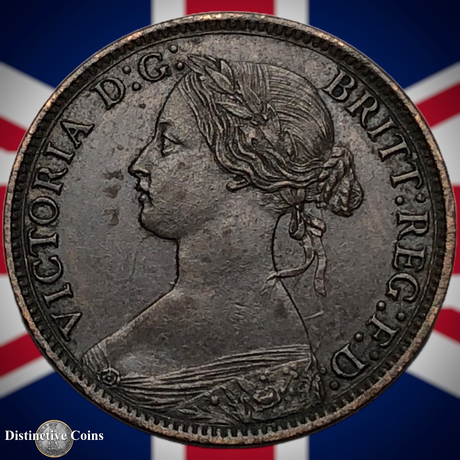 Great Britain 1873 Farthing 1/4d GB3700