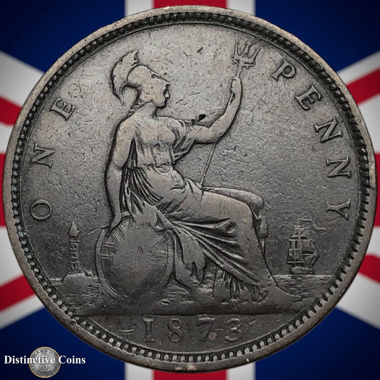 Great Britain 1873 Penny 1d GB6327