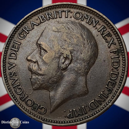 Great Britain 1925 Half Penny 1/2d GB5919