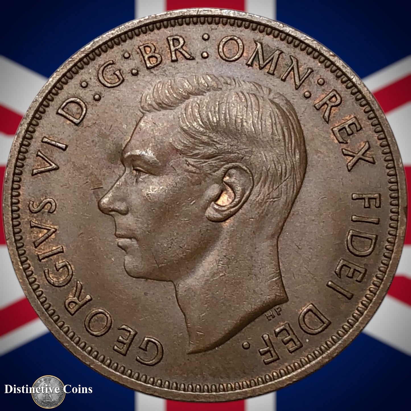 Great Britain 1950 Penny 1d GB7309