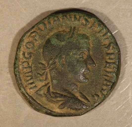 Gordian III 238-244 AD Sestertius Ancient Rome Coin  