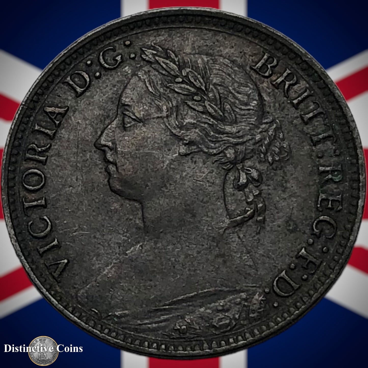 Great Britain 1881 H Farthing 1/4d GB3886