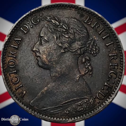 Great Britain 1885 Farthing 1/4d GB4158