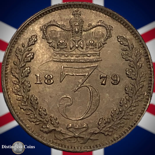 Great Britain 1879 Three Pence GB1911