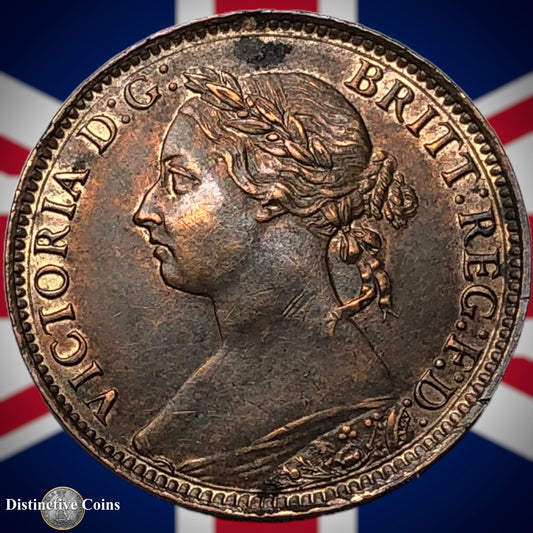 Great Britain 1891 Farthing 1/4d GB4307