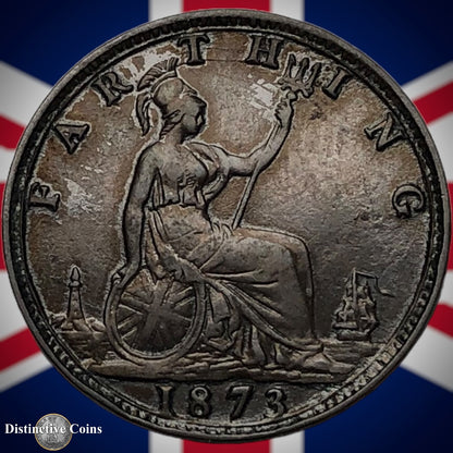 Great Britain 1873 Farthing 1/4d GB3694