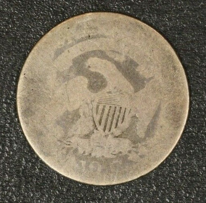 1823 Capped Bust Dime Better Date Circulated Coin   