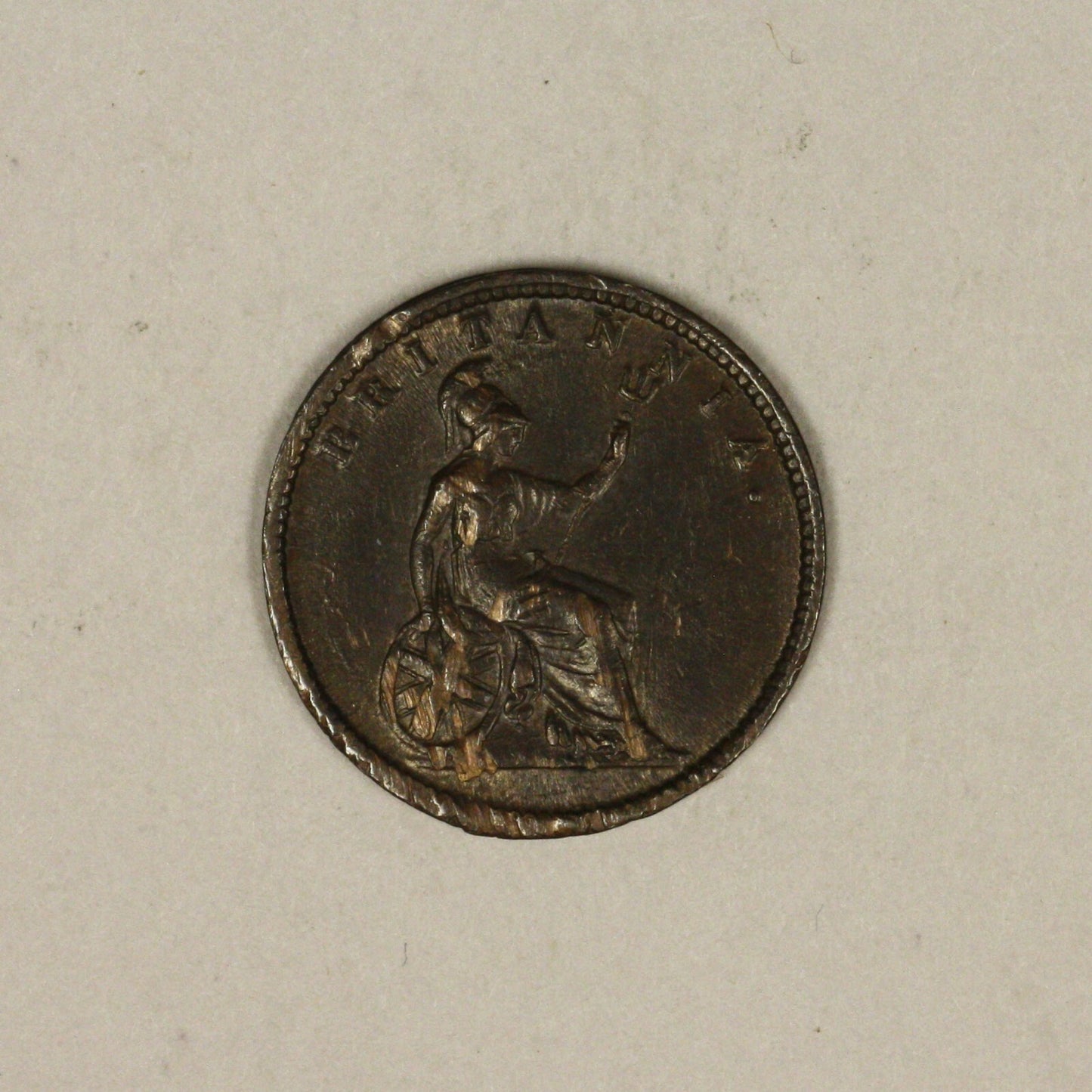 Ionian Islands 1862 Lepton slightly rough rims