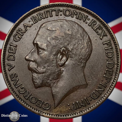 Great Britain 1922 Half Penny 1/2d GB5896