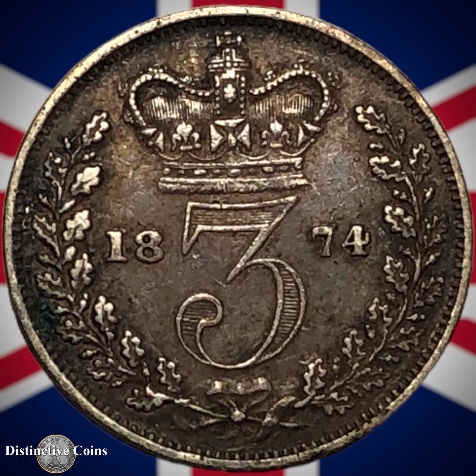 Great Britain 1876 Three Pence GB1881