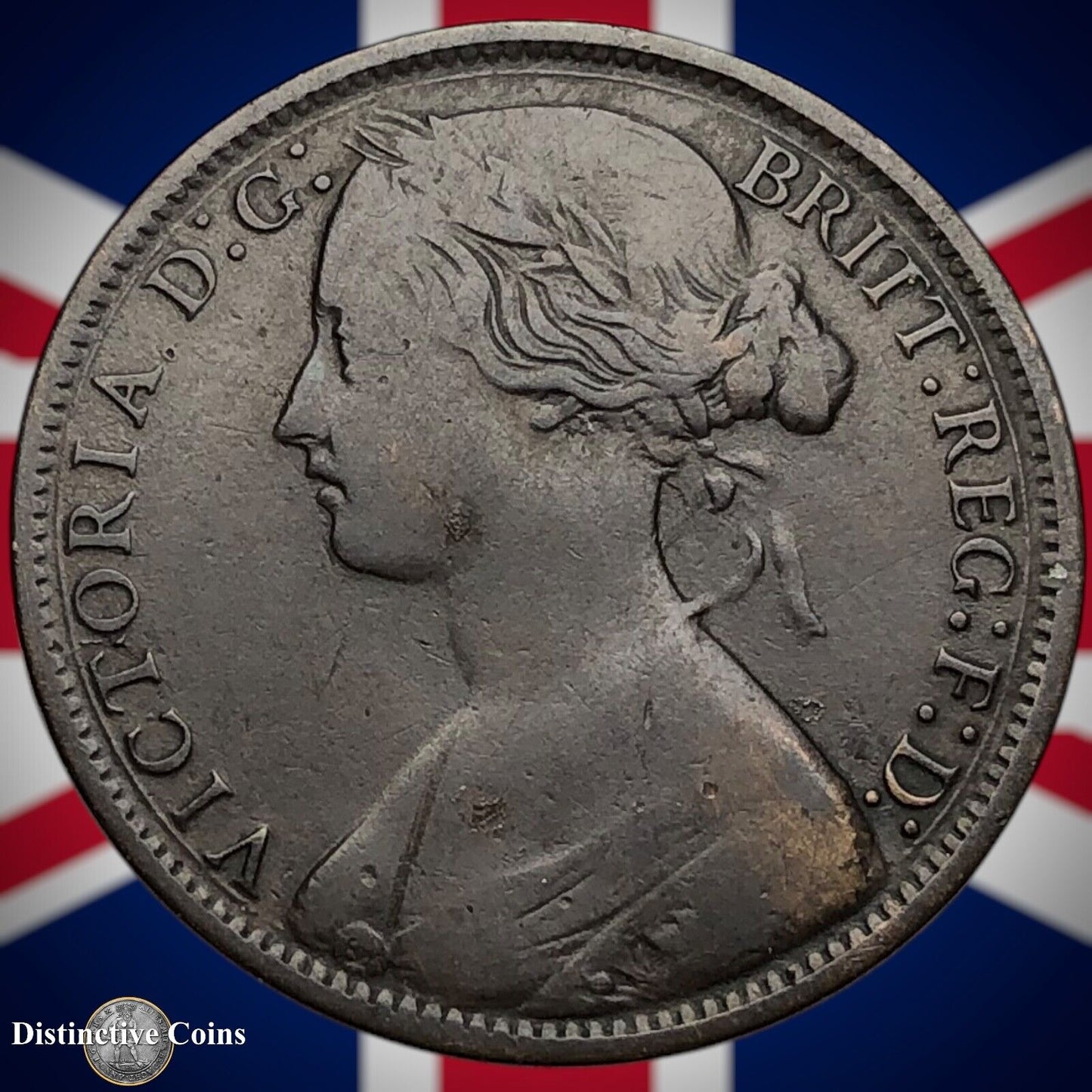 Great Britain 1870 Penny 1d GB6309