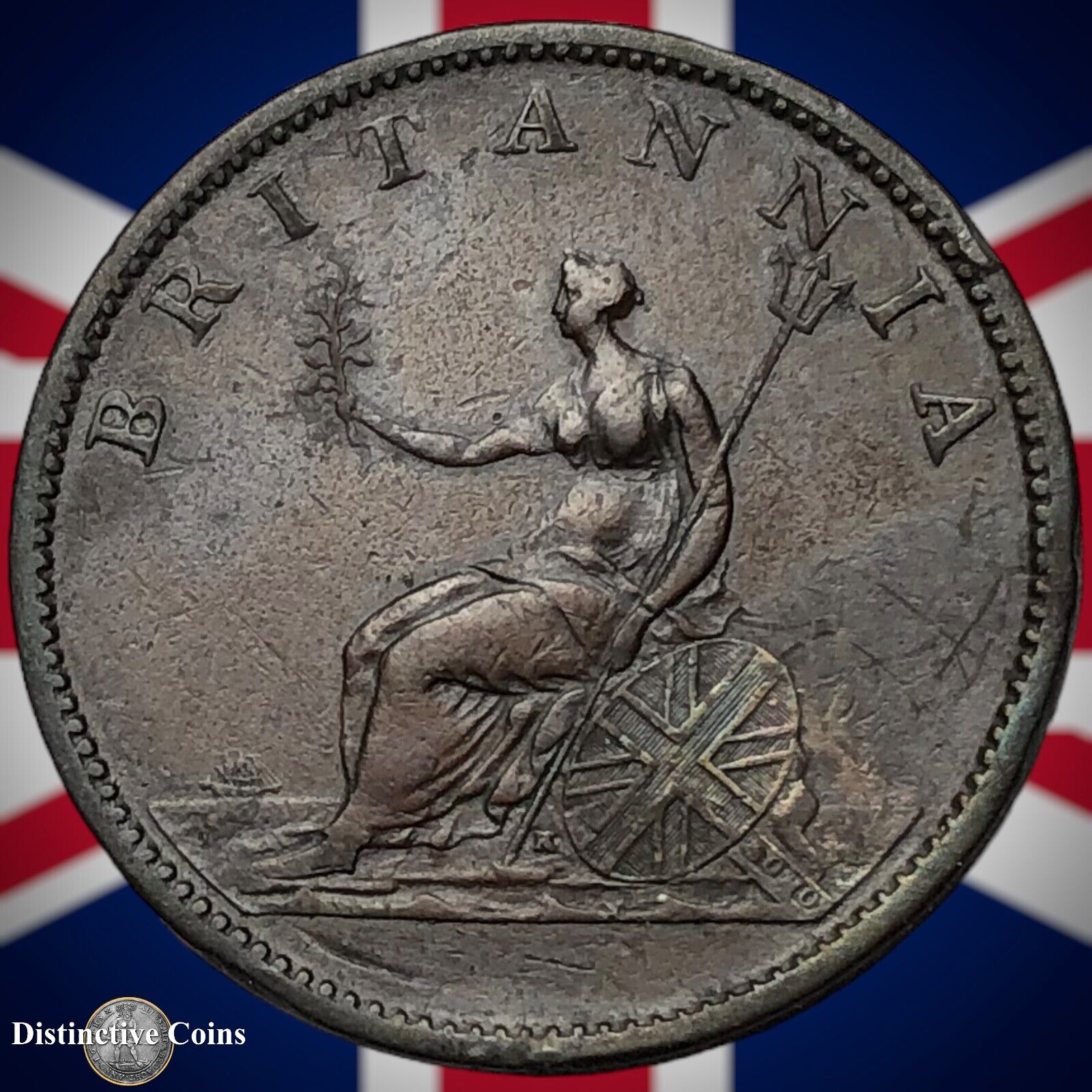 Great Britain 1807 Half Penny 1/2d GB5182