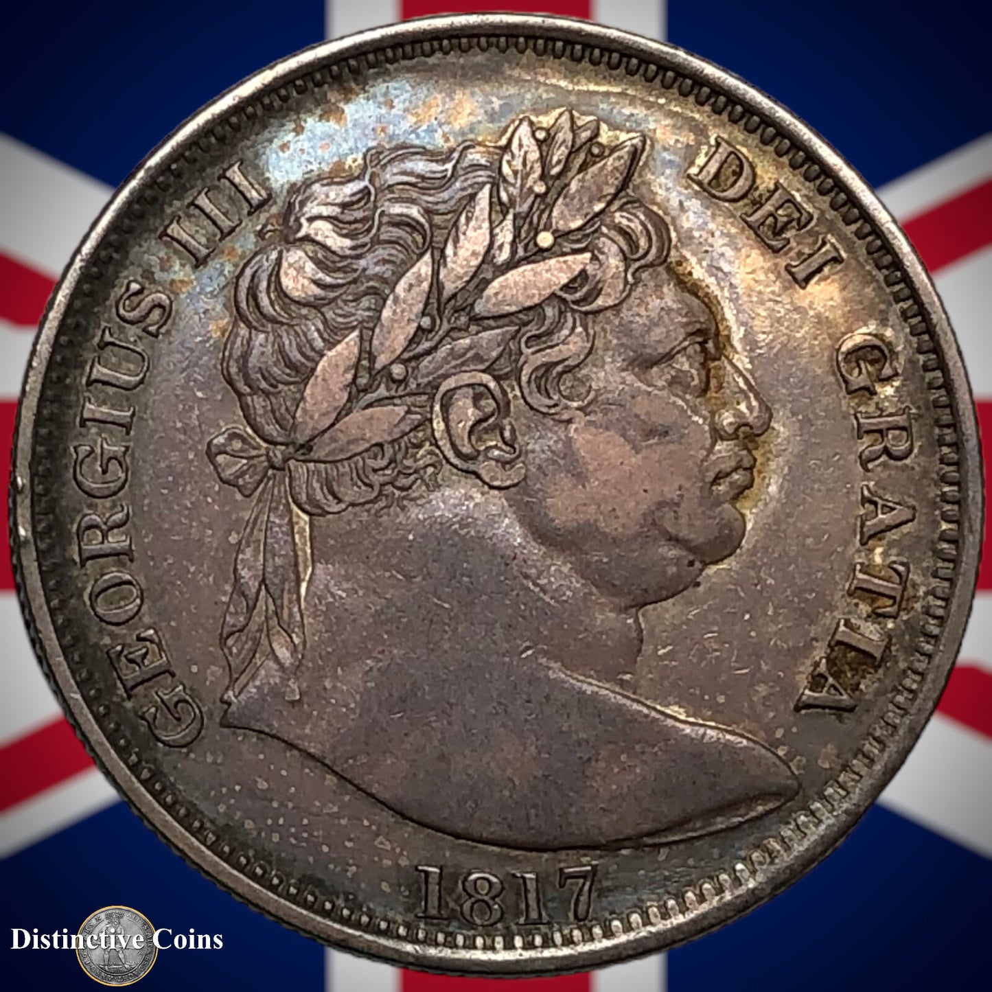 Great Britain 1817 Half Crown GB1159
