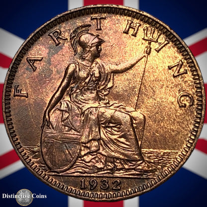 Great Britain 1932 Farthing 1/4d GB4932