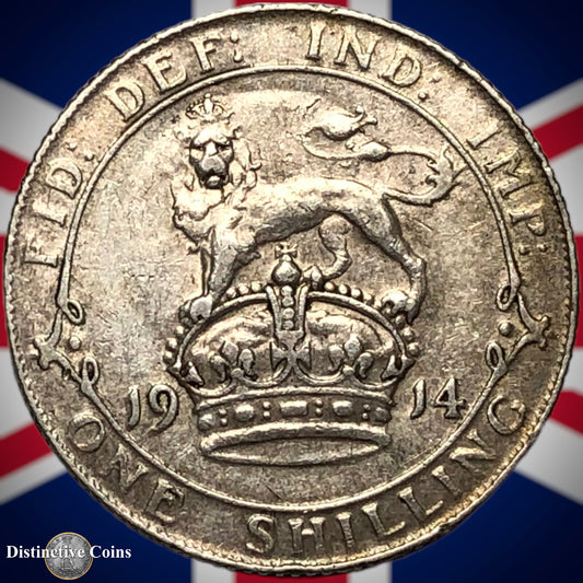 Great Britain 1914 One Shilling GB0930