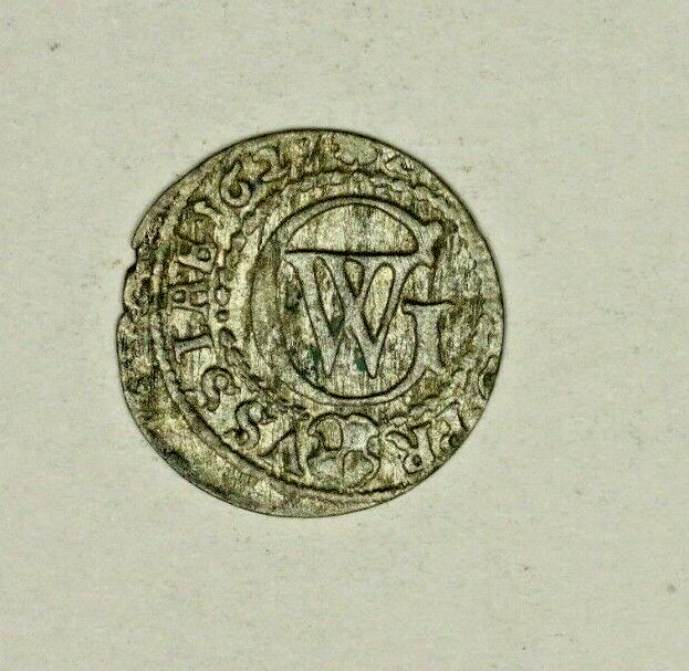 Germany Brandenburg Silver Solidus 1627  VF+    A1400