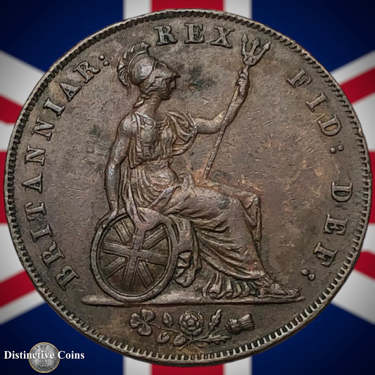 Great Britain 1826 Half Penny 1/2d GB5205