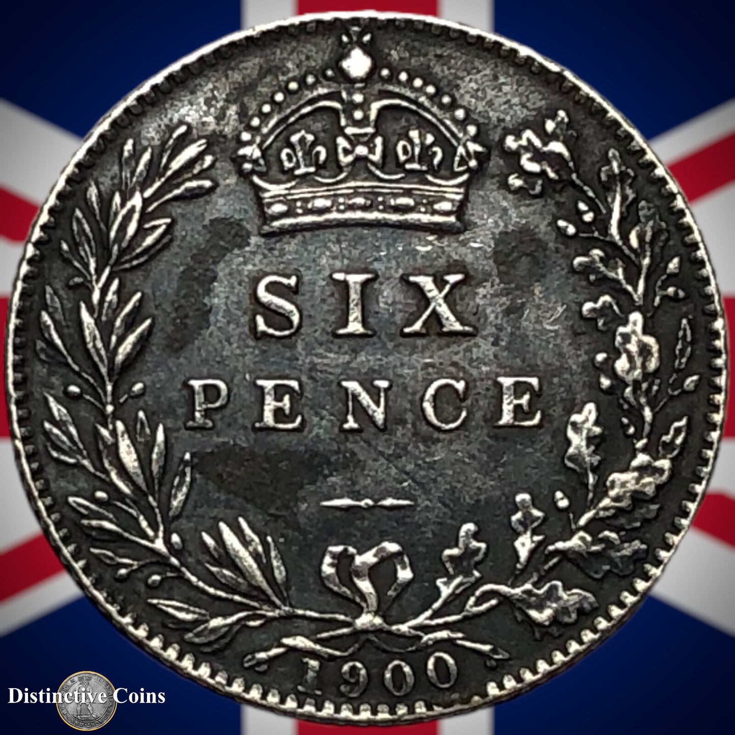 Great Britain 1900 Six Pence GB1477