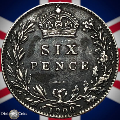 Great Britain 1900 Six Pence GB1477