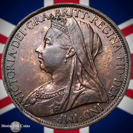 Great Britain 1899 Penny 1d GB6608