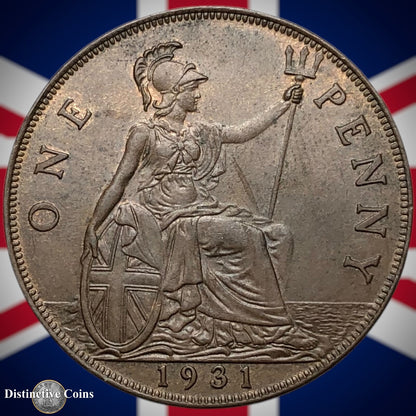 Great Britain 1931 Penny 1d GB7132