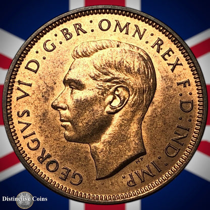 Great Britain 1938 Half Penny 1/2d GB6016