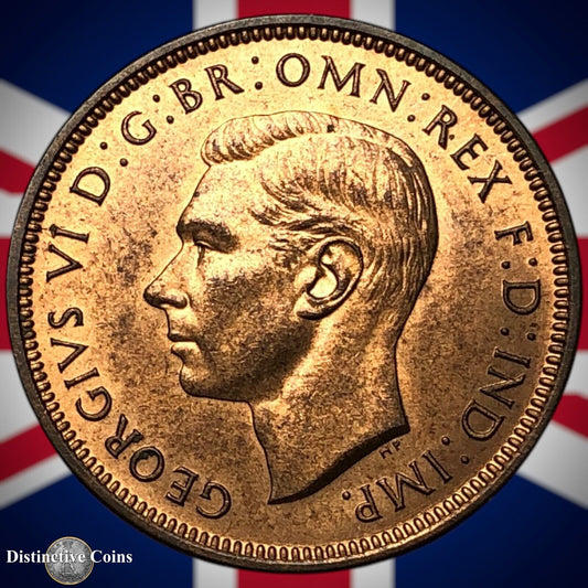 Great Britain 1938 Half Penny 1/2d GB6016