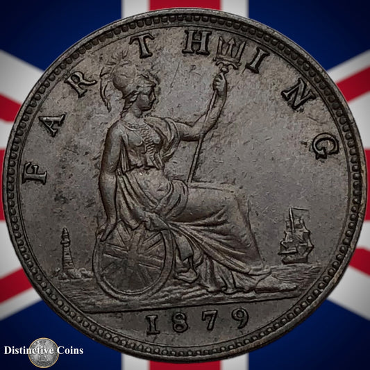 Great Britain 1879 Farthing 1/4d GB3831