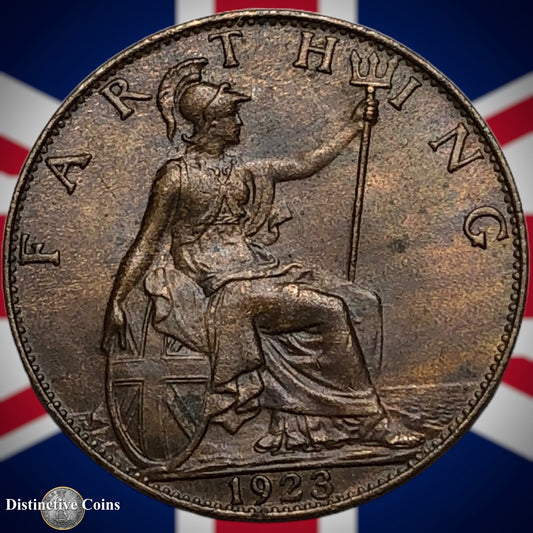 Great Britain 1923 Farthing 1/4d GB4773