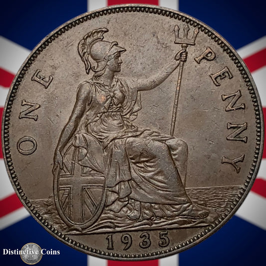 Great Britain 1935 Penny 1d GB7160